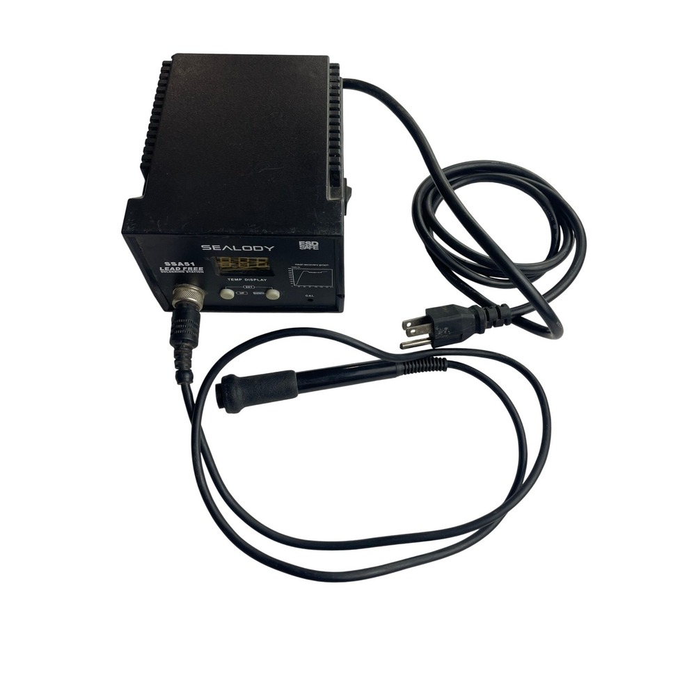 Sealody SSA51 Lead Free Soldering Station 55W 110V Digital ESD Safe Black